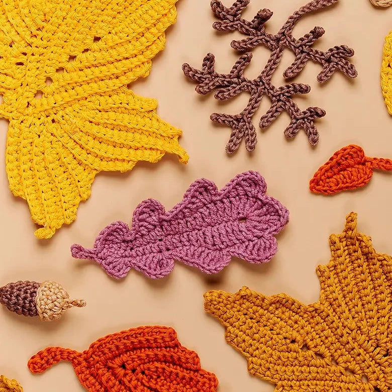 Shop natural fiber yarn in beautiful fall colors