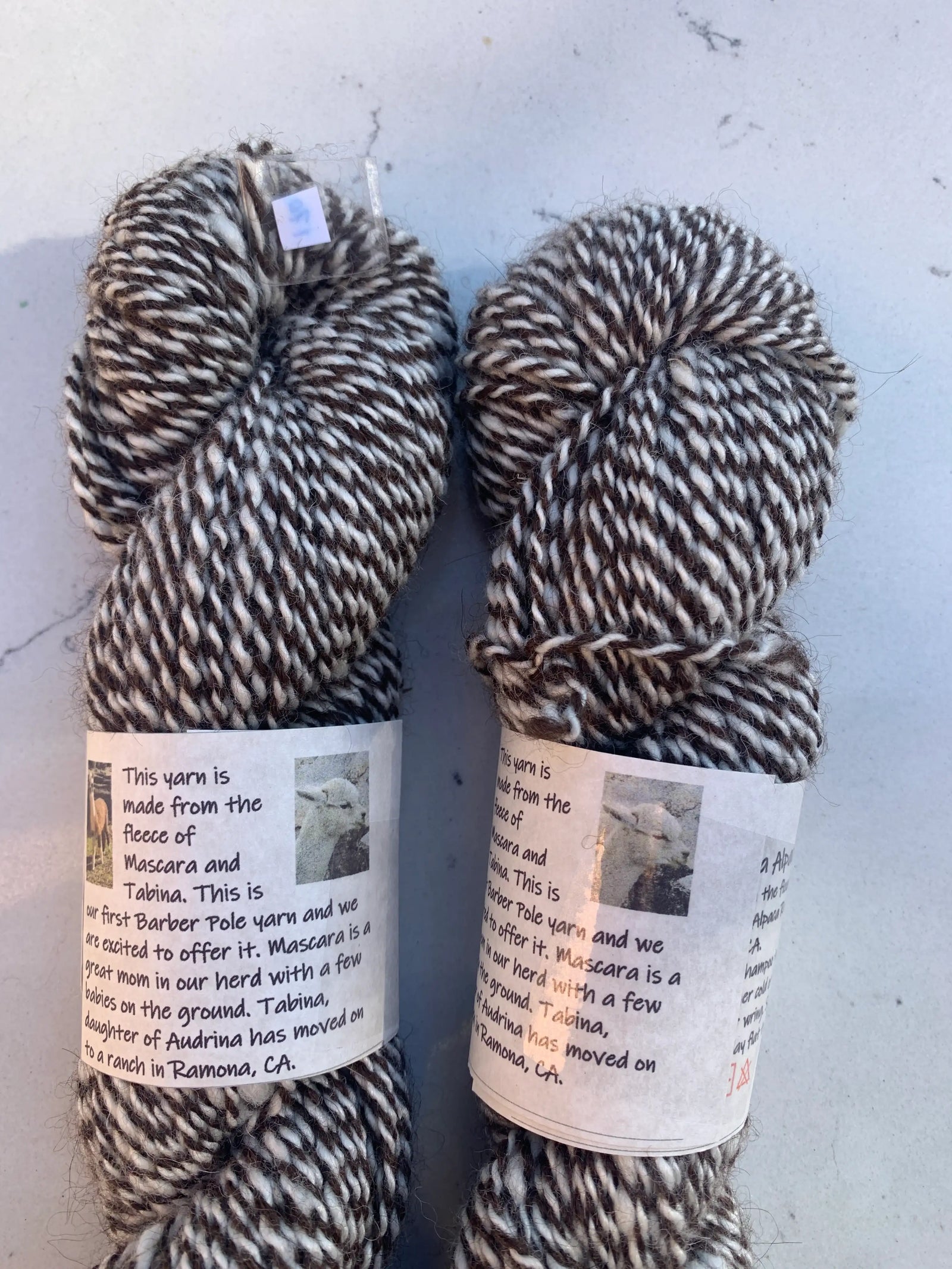 WW Ranch Local Alpaca Yarn