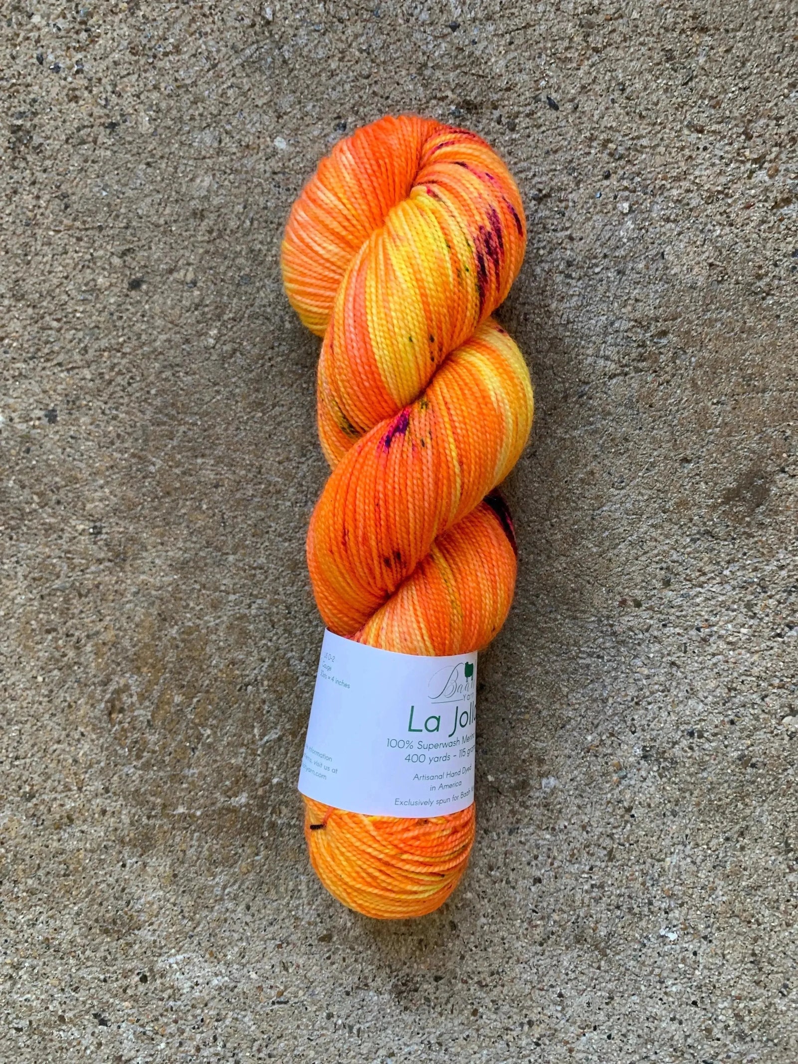 Baah Yarn La Jolla - Apricot Yarn & Supply
