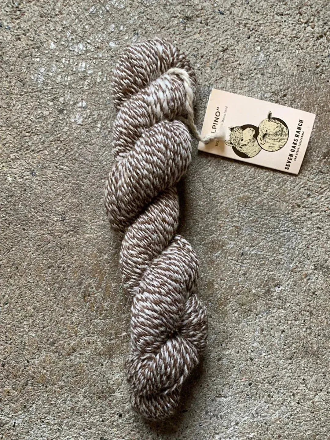 Seven Oaks Ranch Alpino Yarn - Apricot Yarn & Supply