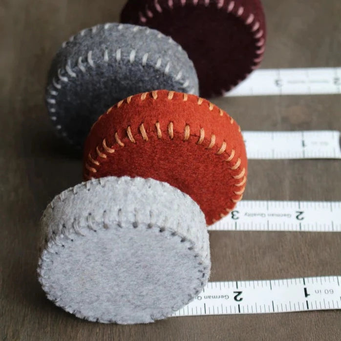 Hand Stitched Woolen Tape Measure