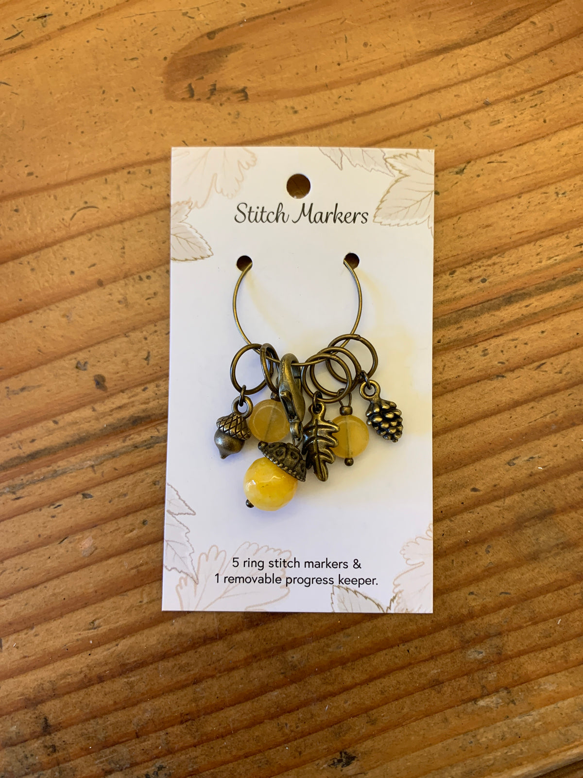 NNK Press Autumn Harvest Stitch Markers