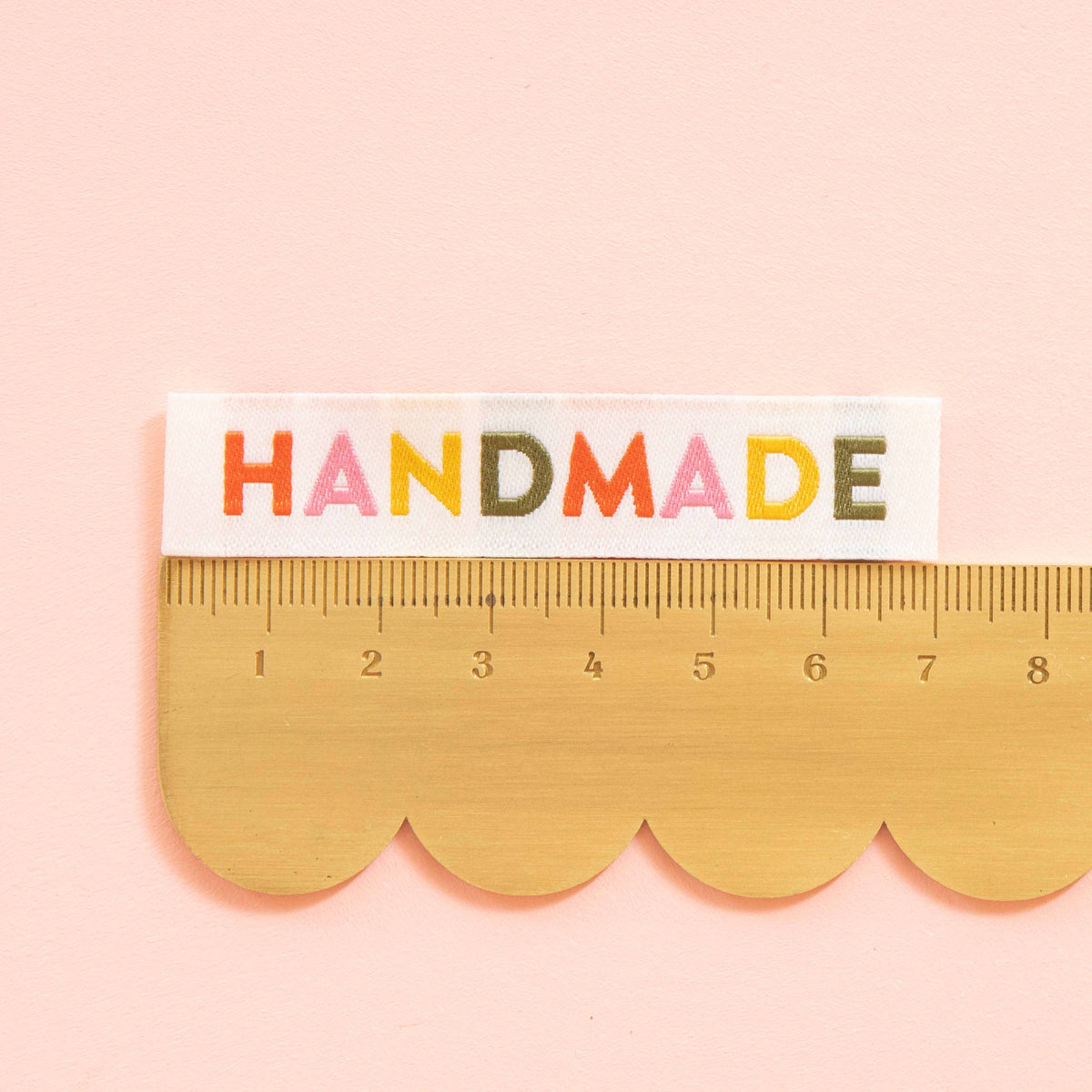 Sarah Hearts Handmade Woven Sewing Labels - Earth Tones