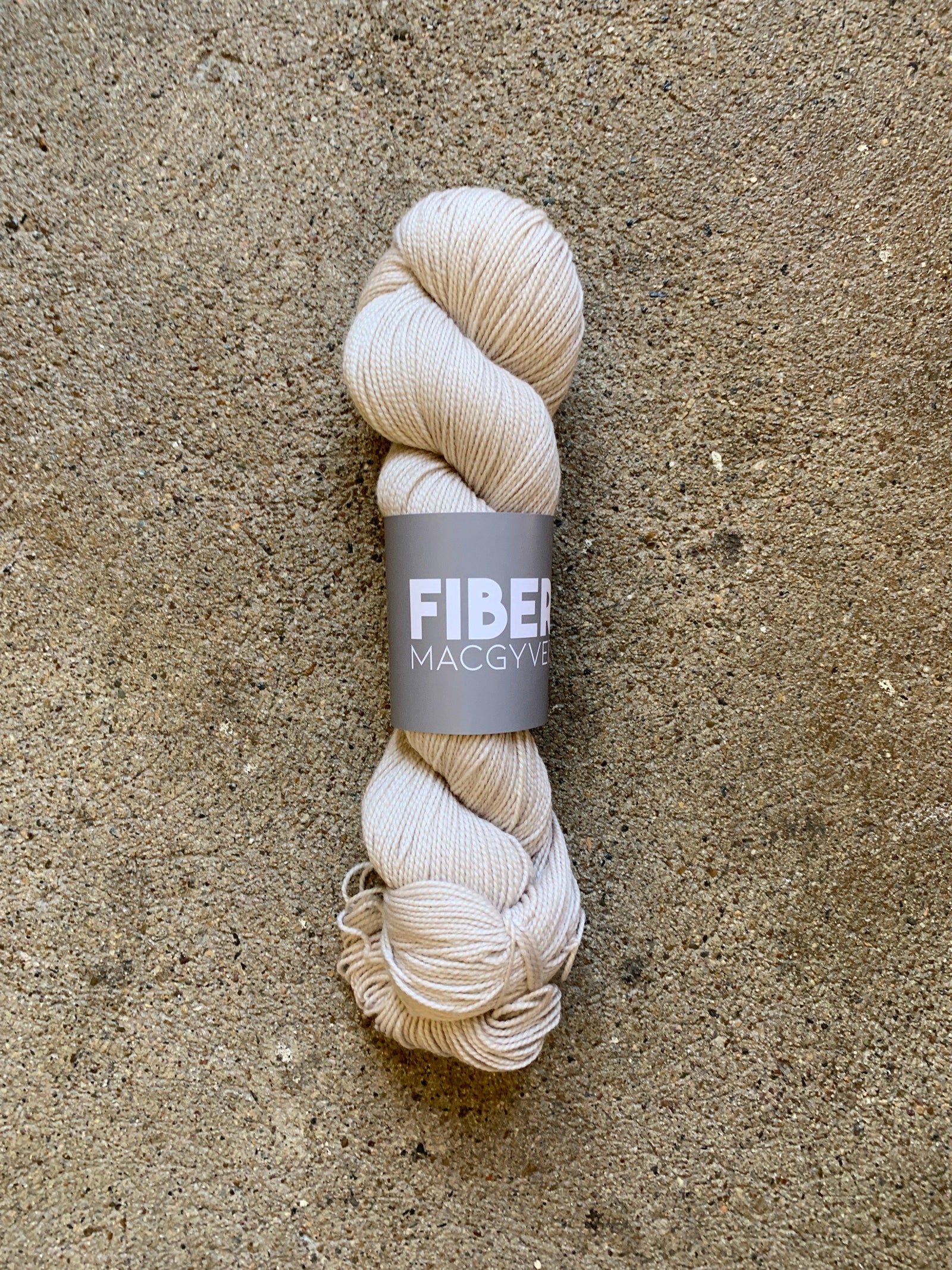 Fiber Macgyver Merino Twist Yarn - Apricot Yarn & Supply