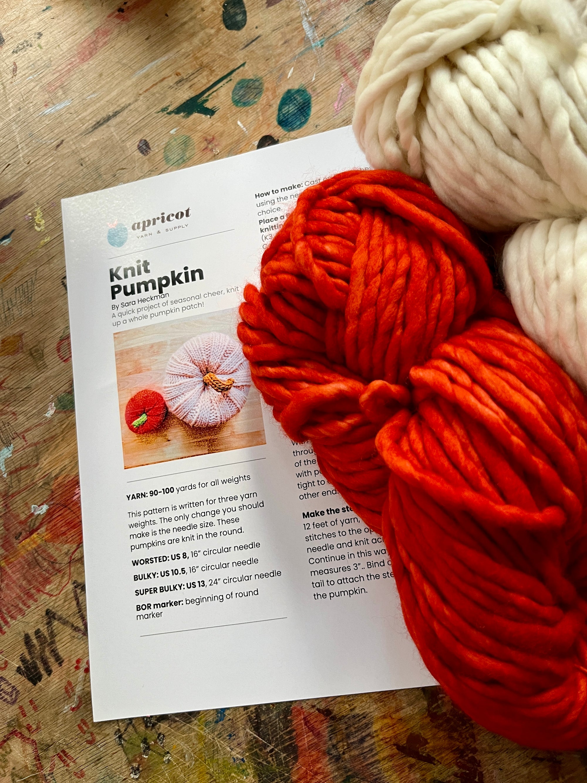 KNIT Pumpkin Kit