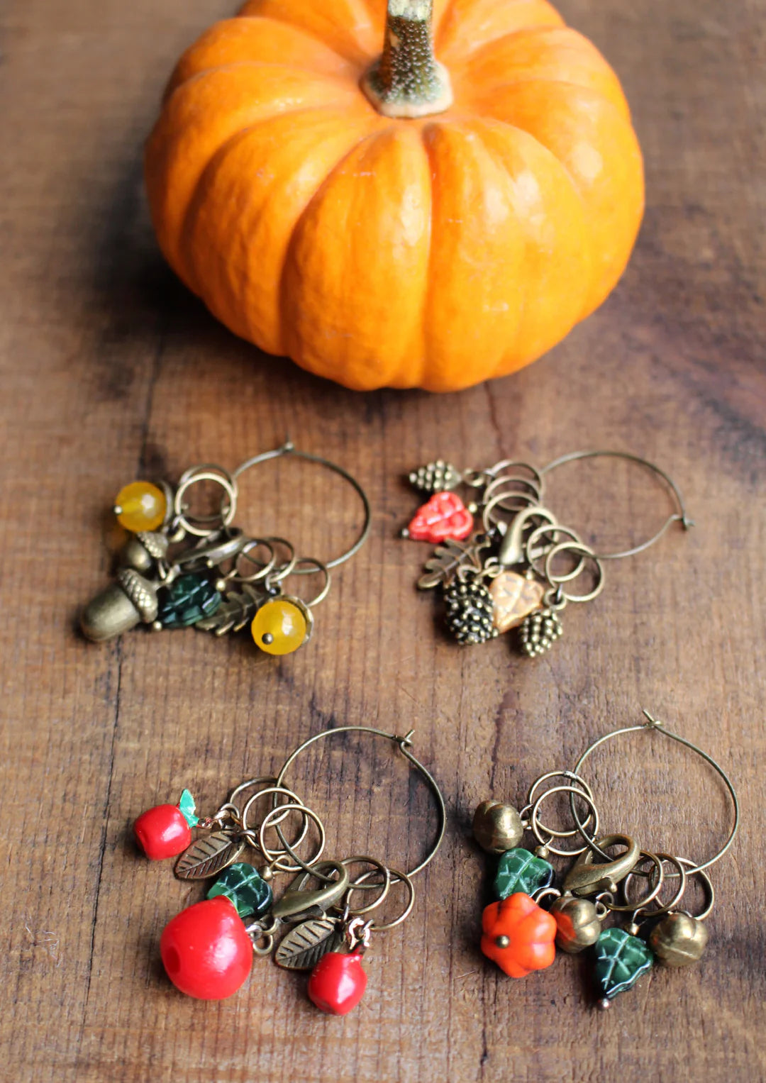 Autumn Harvest Stitch Markers