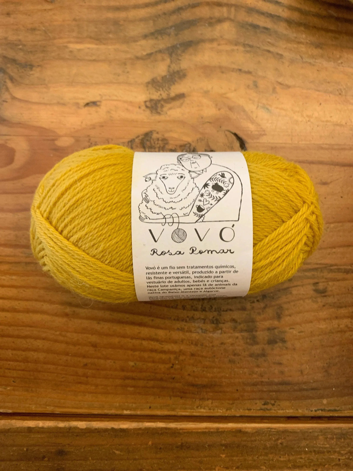 Rosa Pomar Vovo' Yarn - Apricot Yarn & Supply