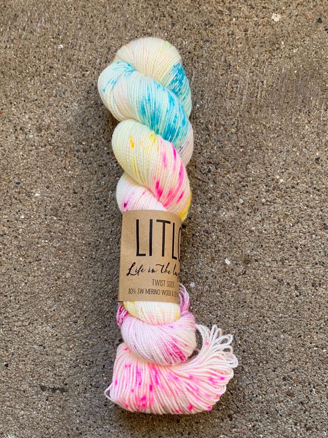 LITLG Twist Sock Yarn - Apricot Yarn & Supply