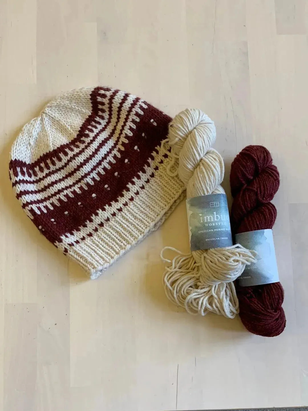 Stone Lodge Beanie Pattern - Apricot Yarn & Supply