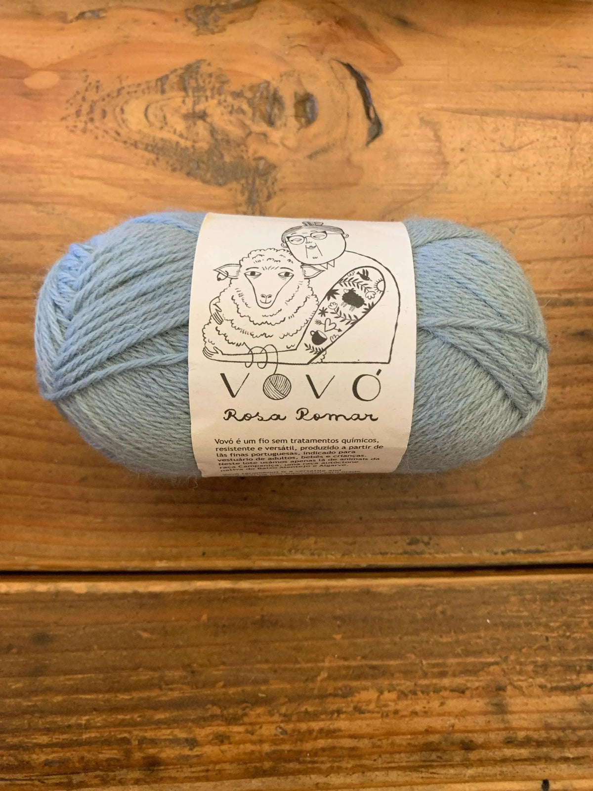 Rosa Pomar Vovo' Yarn - Apricot Yarn & Supply