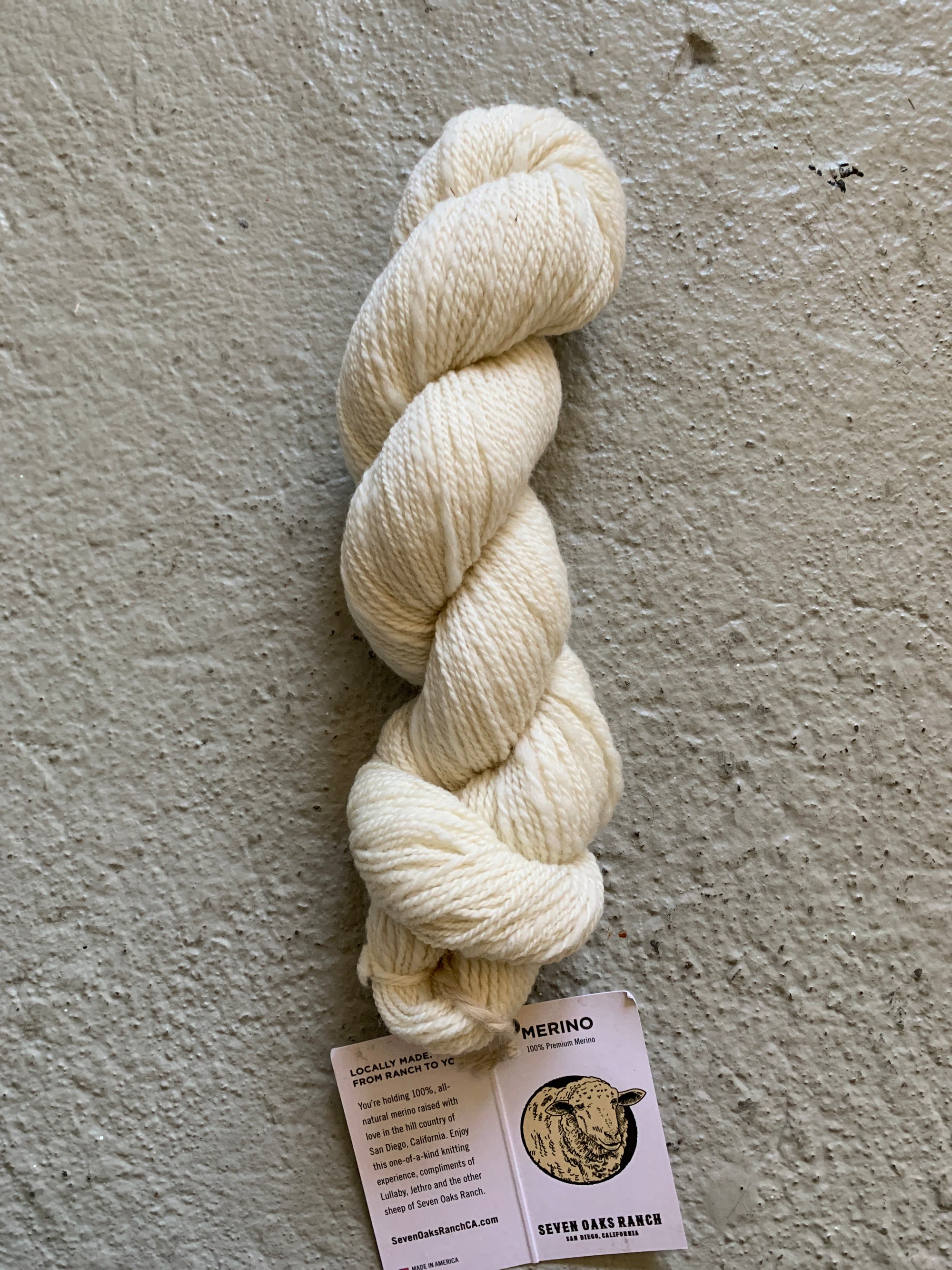 Seven Oaks Ranch Local Merino Sport Yarn