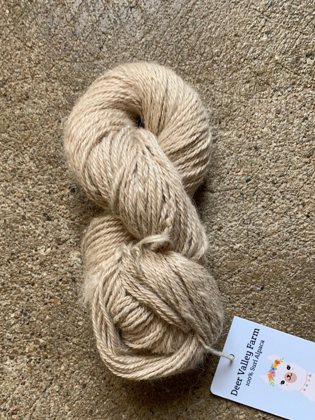 Deer Valley Farm Suri Alpaca Yarn