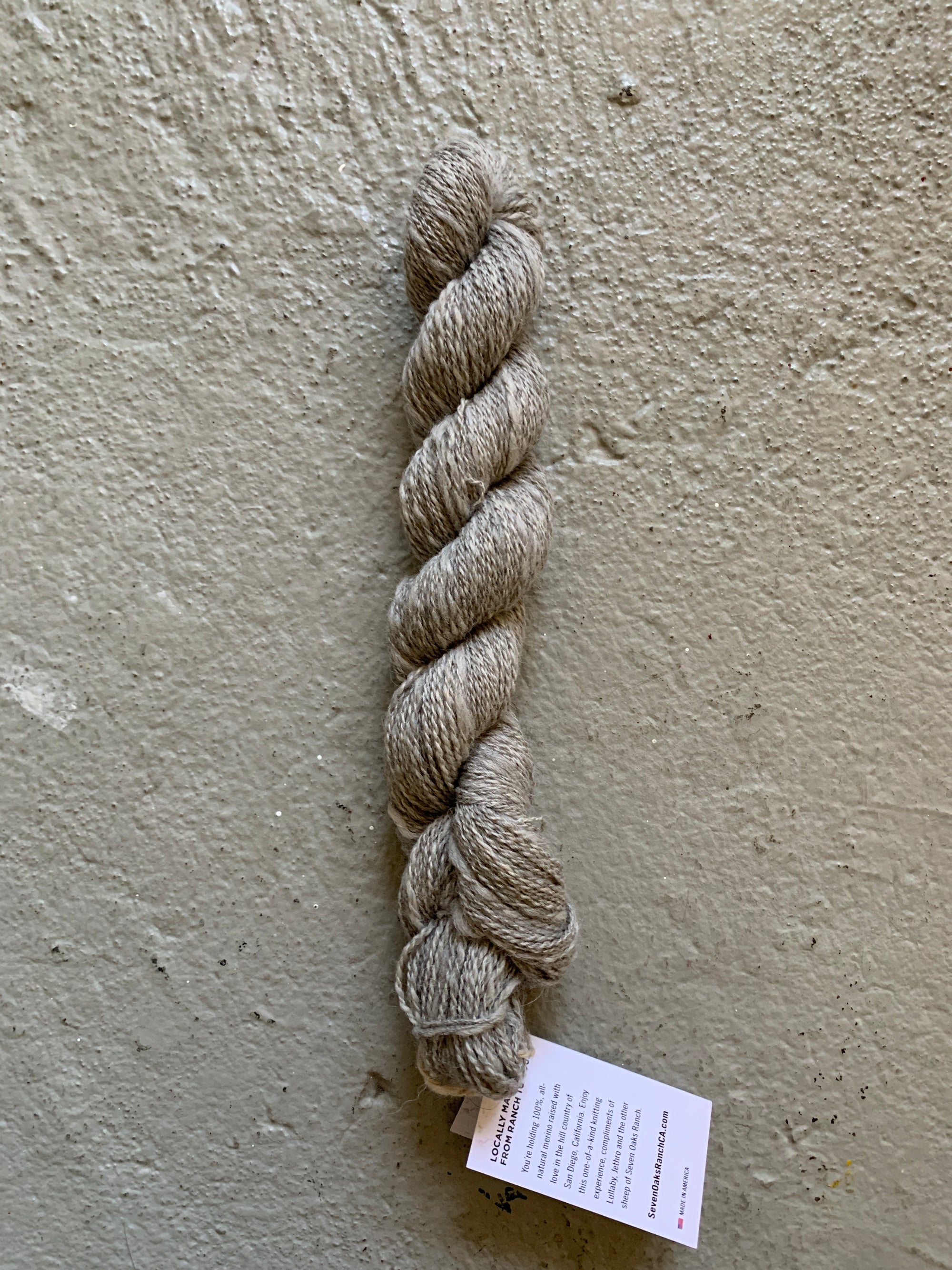 Seven Oaks Ranch Local Merino Sport Yarn