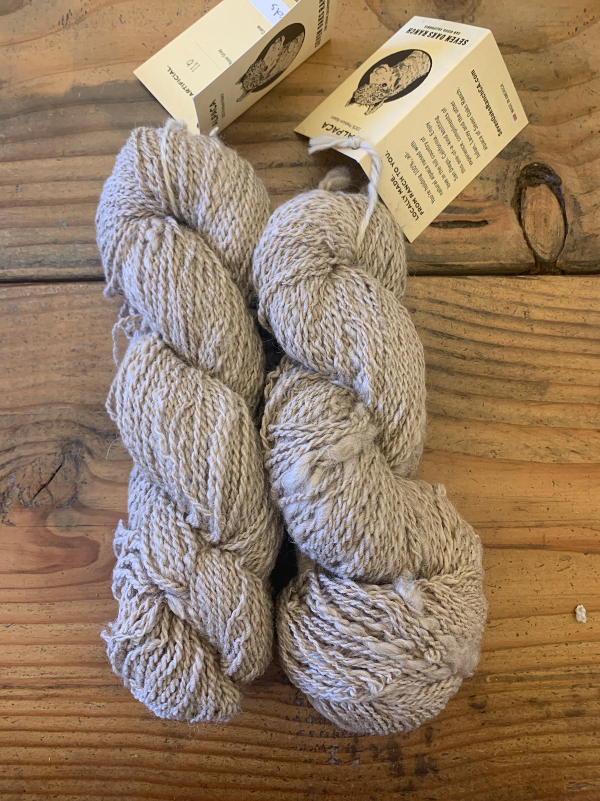 Seven Oaks Ranch Alpaca Sport Yarn