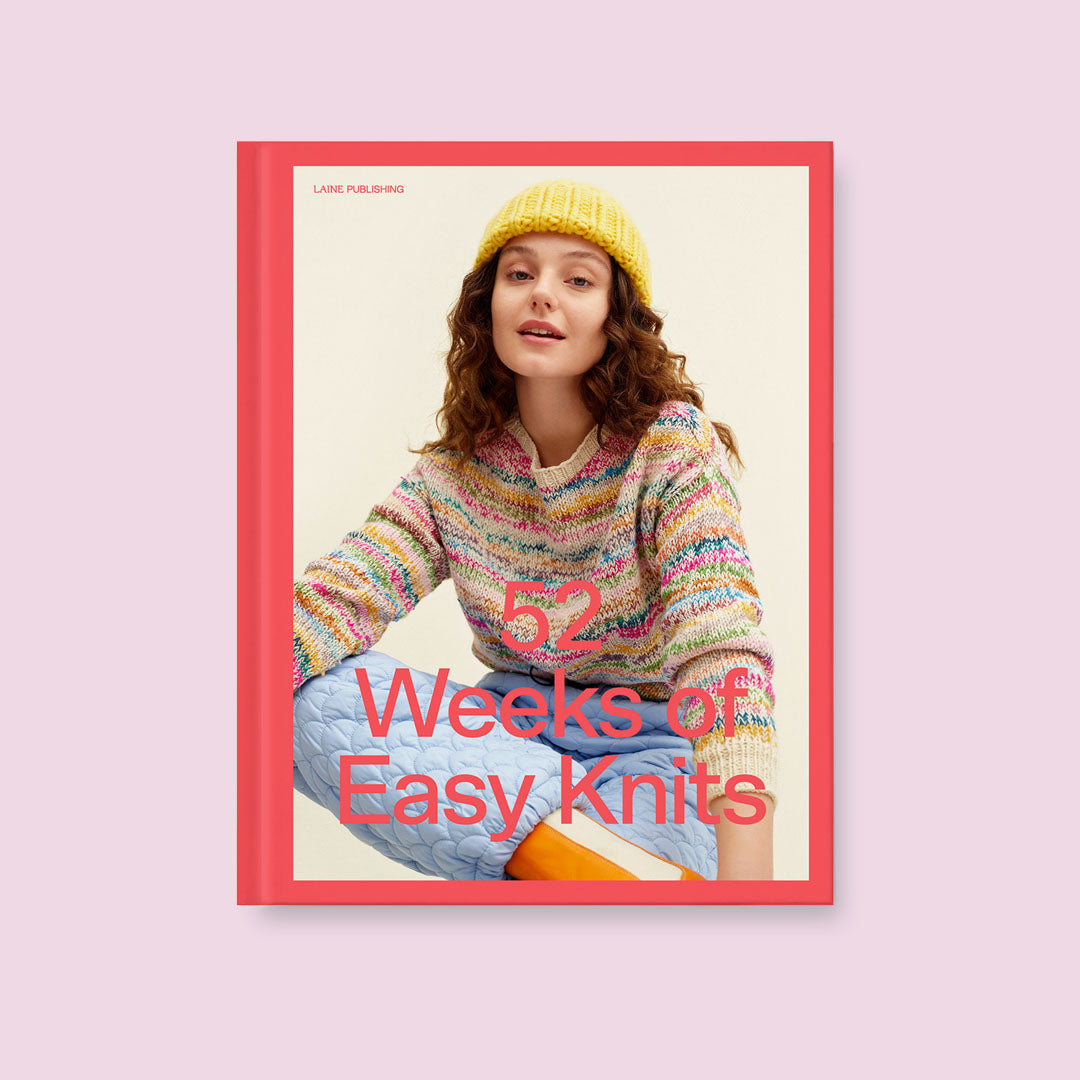 52 Weeks of Easy Knits Book by Laine Publishing