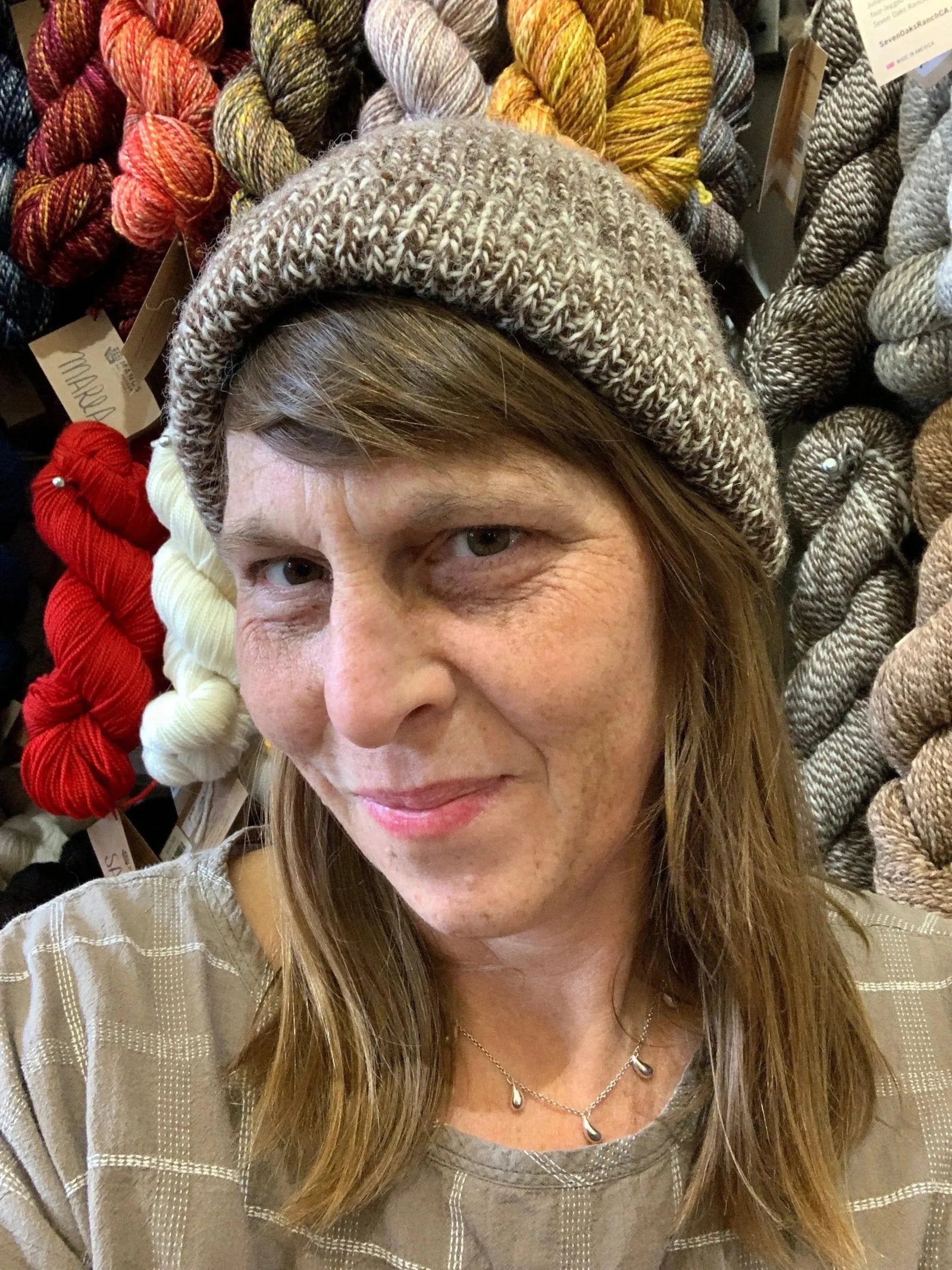 The Rancher Hat Kit - Apricot Yarn & Supply