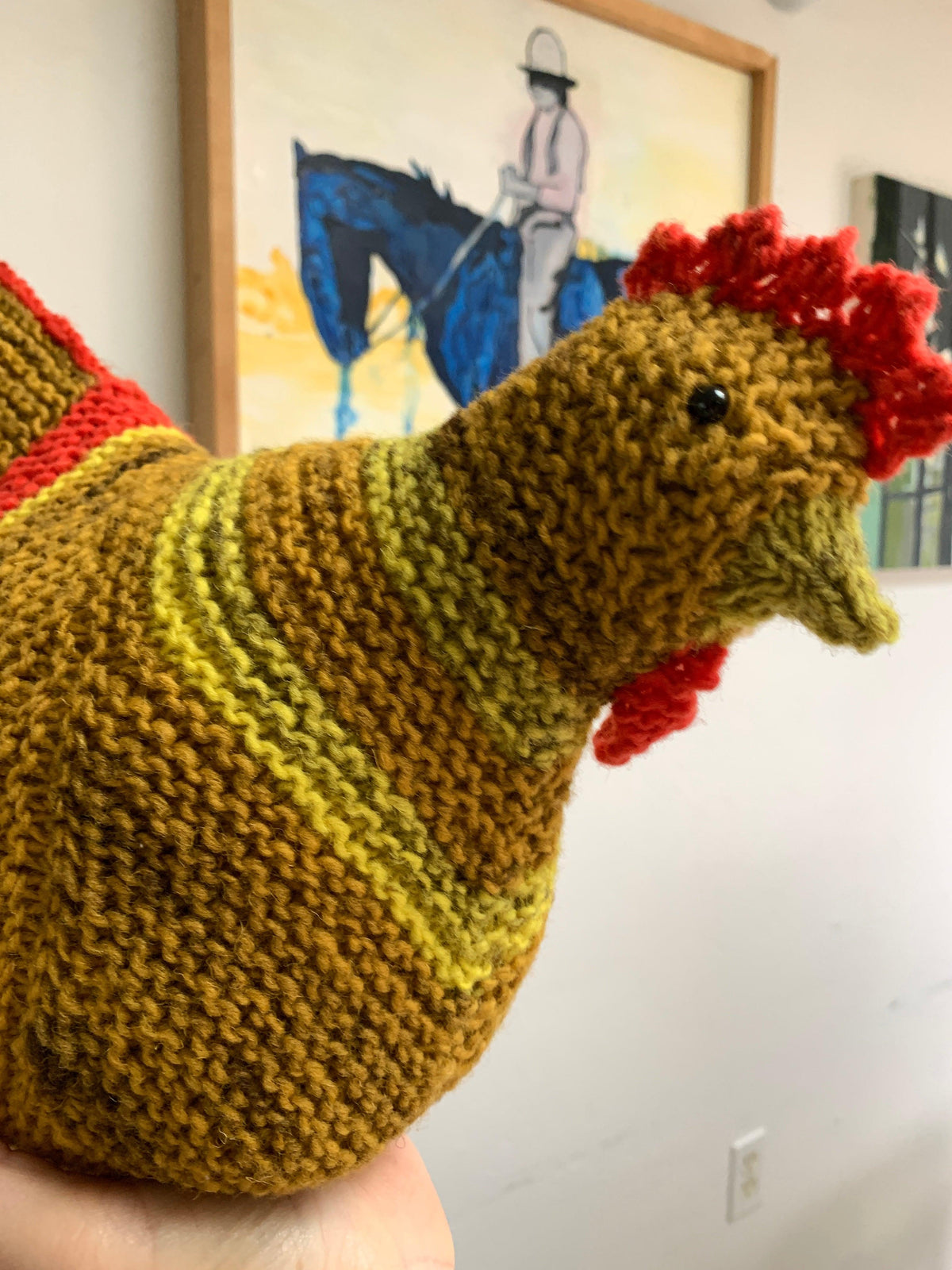 Knit an Emotional Support Chicken Class - Apricot Yarn &amp; Supply