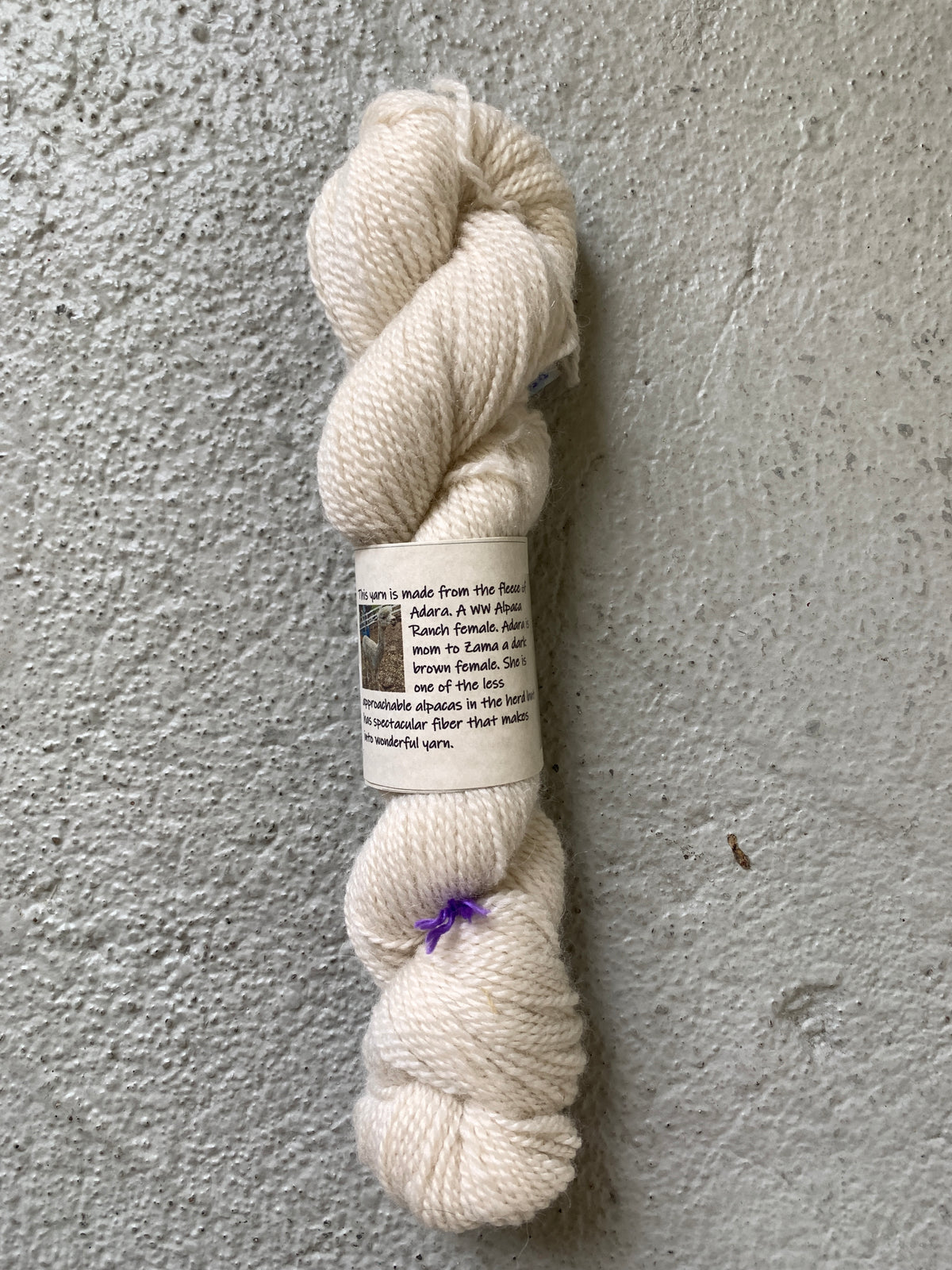 WW Ranch Local Alpaca Yarn