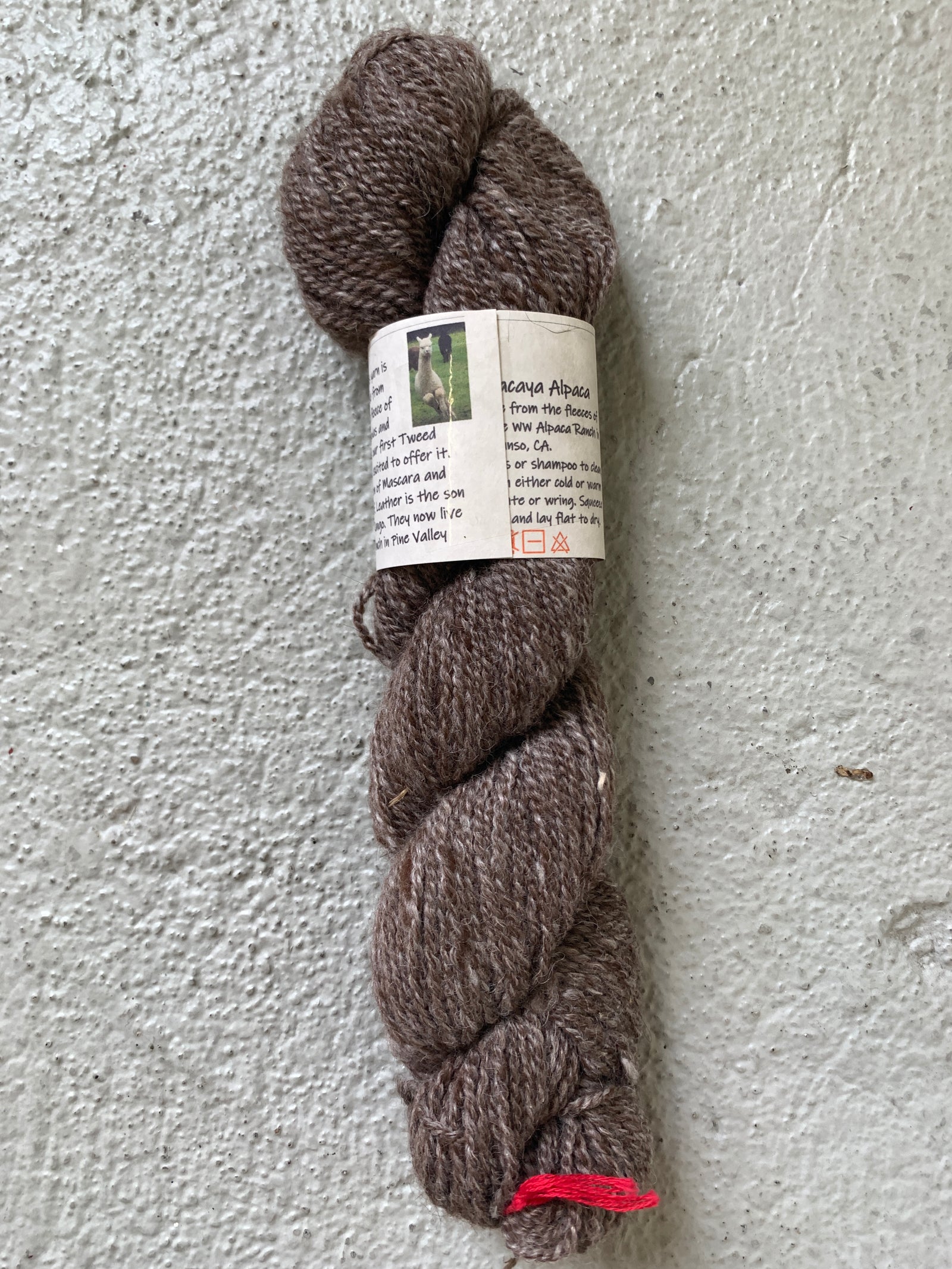 WW Ranch Local Alpaca Yarn