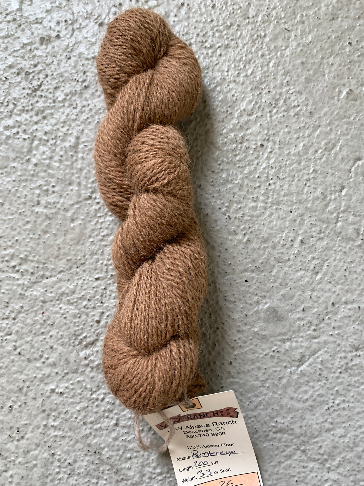 WW Ranch Local Alpaca Yarn