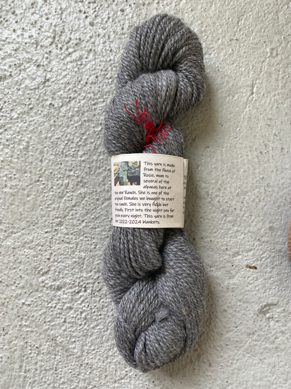 WW Ranch Local Alpaca Yarn