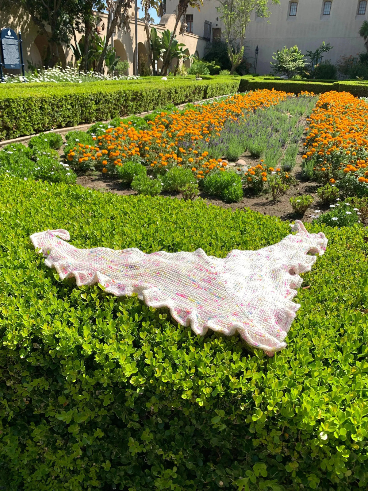 Petal Shawl Pattern - Apricot Yarn & Supply