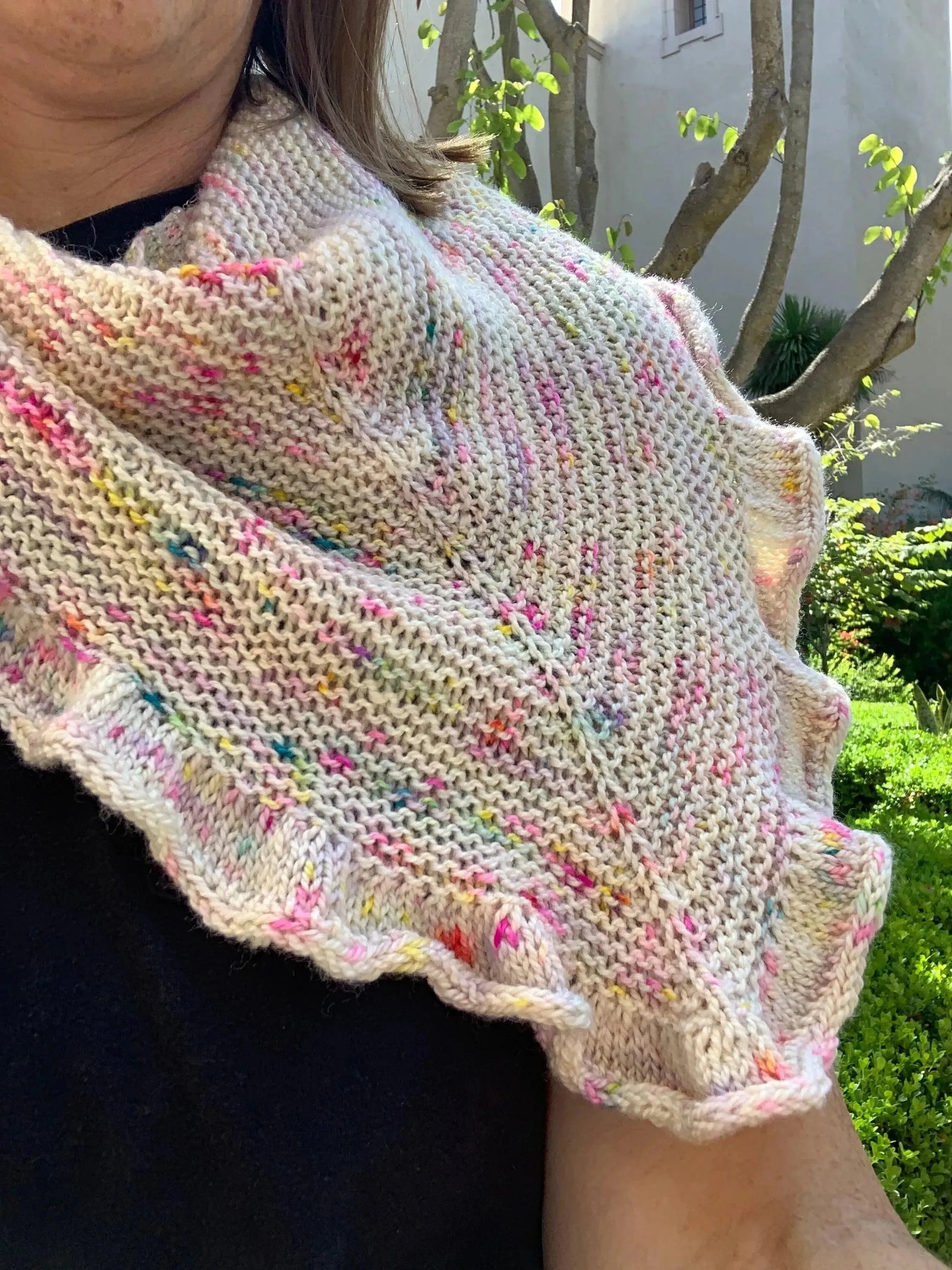Petal Shawl Pattern - Apricot Yarn & Supply