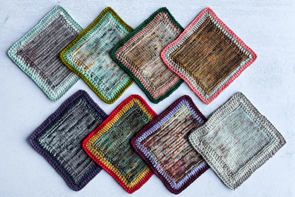 Hue Loco 2025 Backyard Chicken Sock Sets - Apricot Yarn & Supply