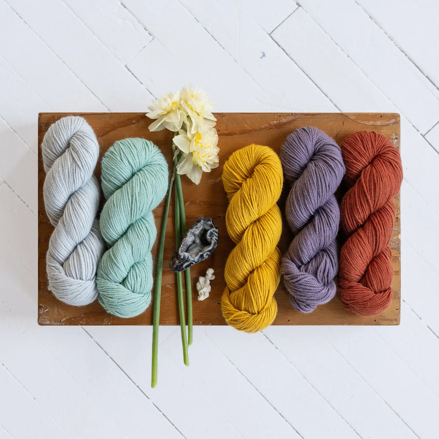Kelbourne Woolens Cozy at Apricot Yarn & Supply