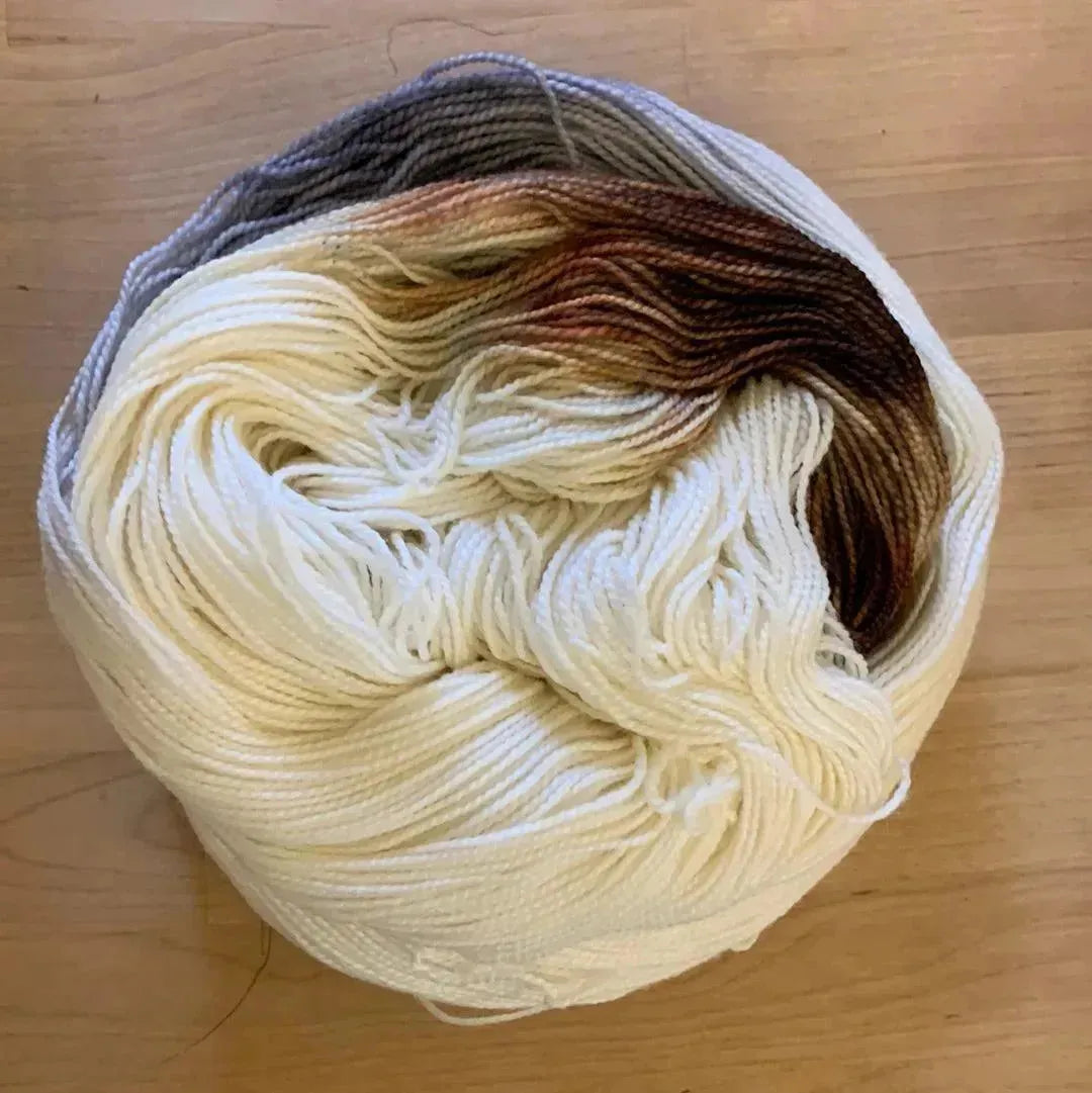 Lazer Sheep Yarns Merino Sock - Apricot Yarn & Supply