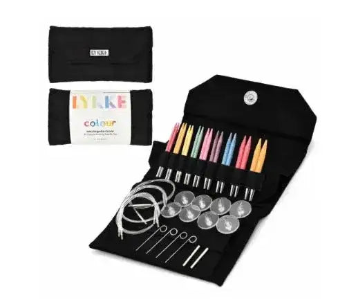 Lykke Interchangeable Knitting Needle Set - Apricot Yarn & Supply