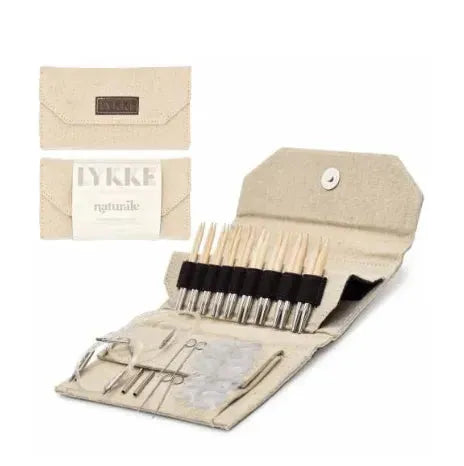 Lykke Interchangeable Knitting Needle Set - Apricot Yarn & Supply