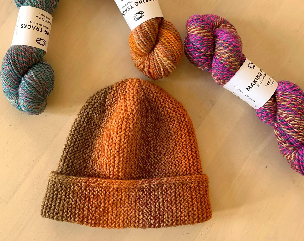 Wood Smoke Beanie Pattern - Apricot Yarn & Supply