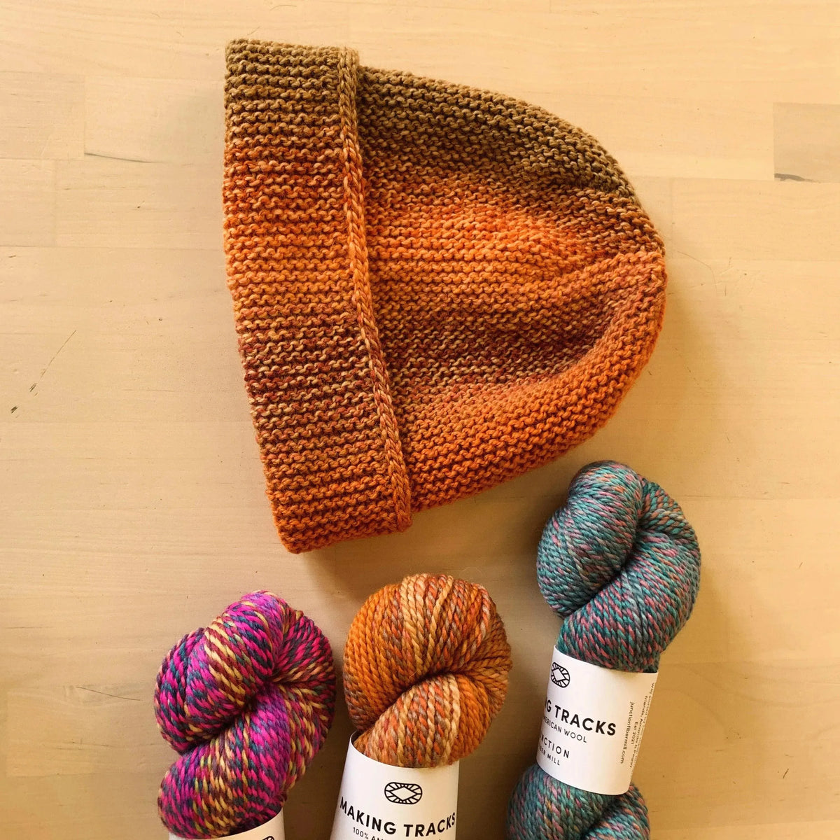 Wood Smoke Beanie Pattern - Apricot Yarn & Supply
