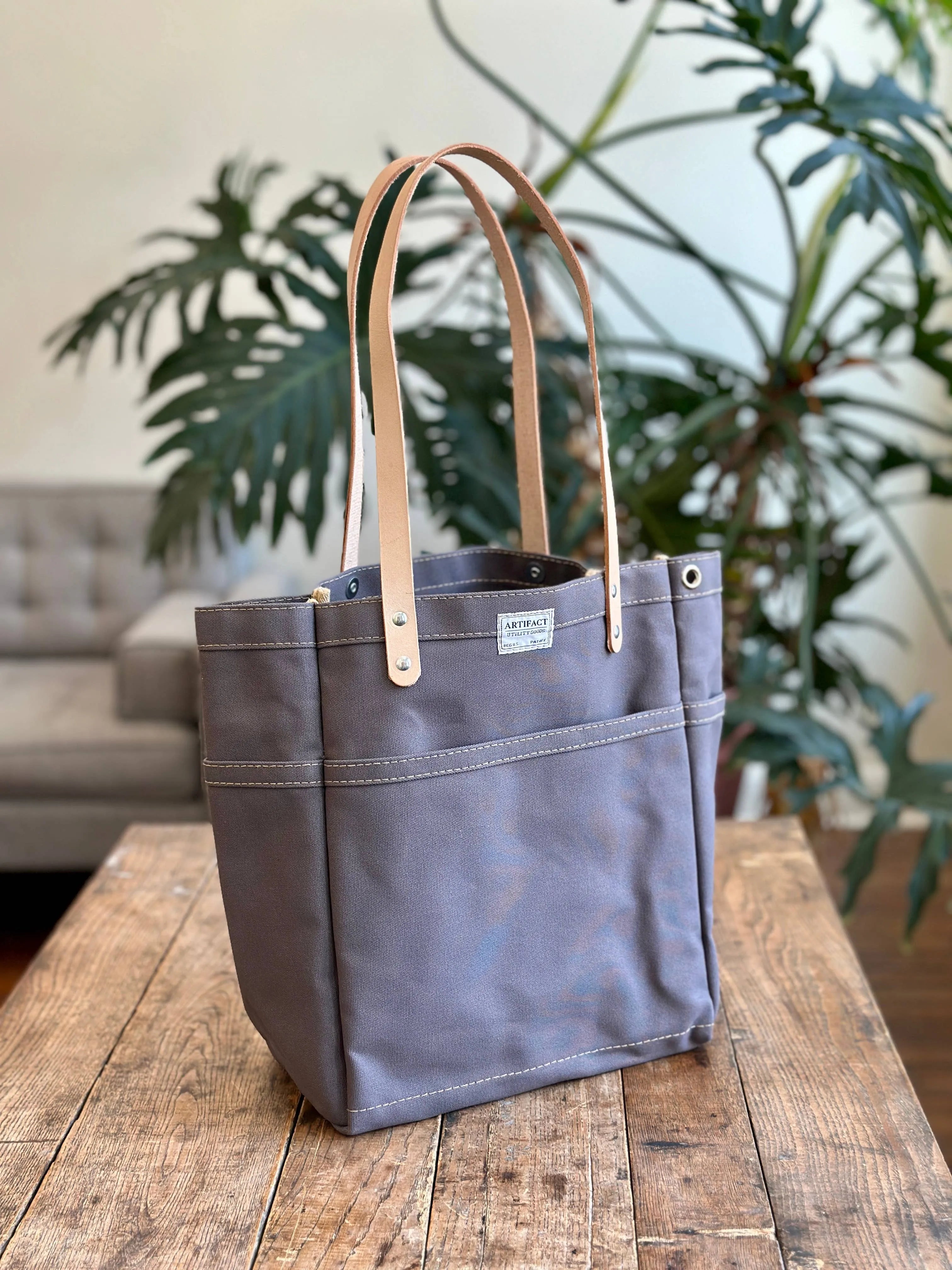 ARTIFACT Project Bag - Apricot Yarn & Supply