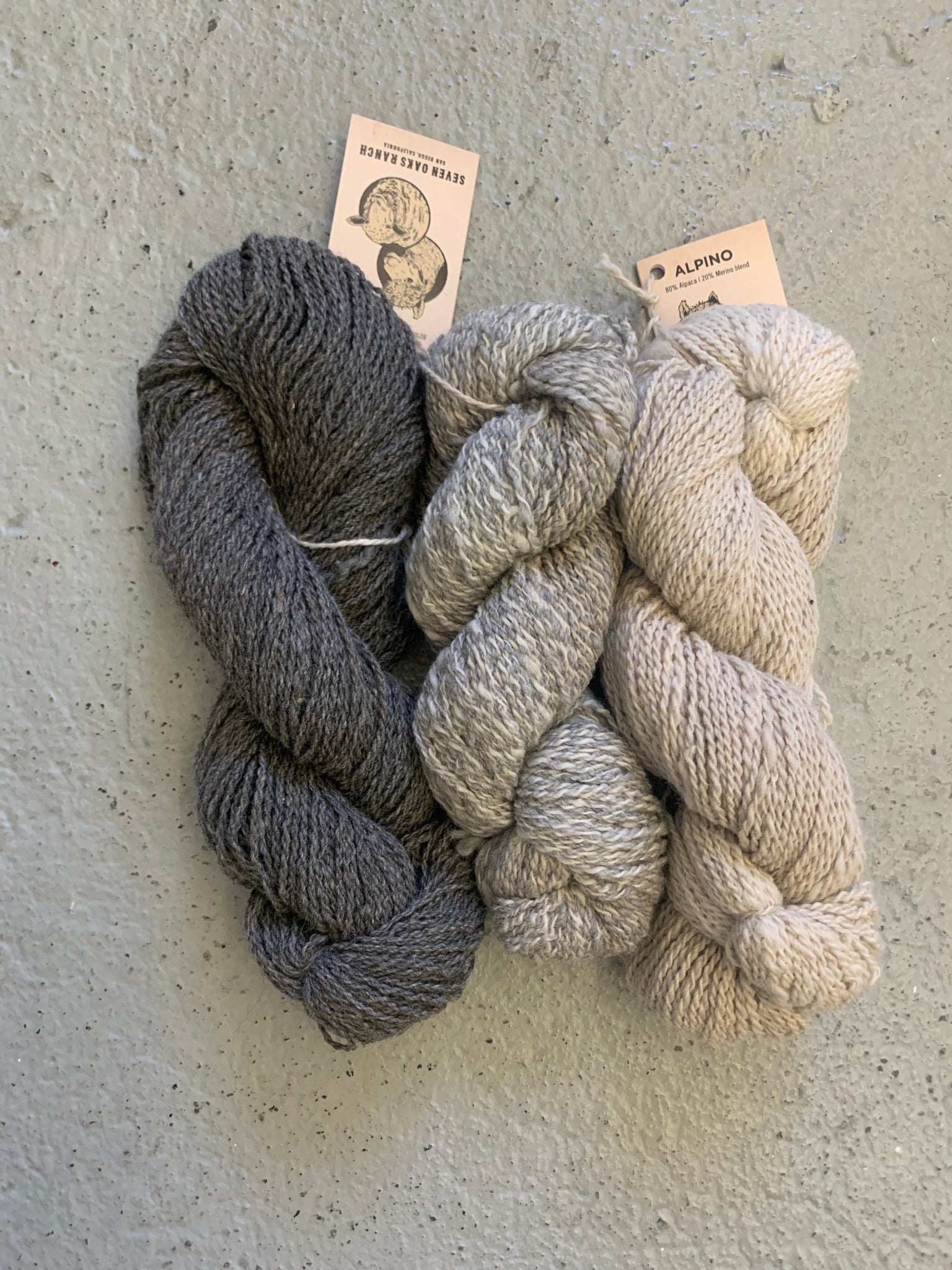 The Alpaca Shawl Kit - Apricot Yarn & Supply