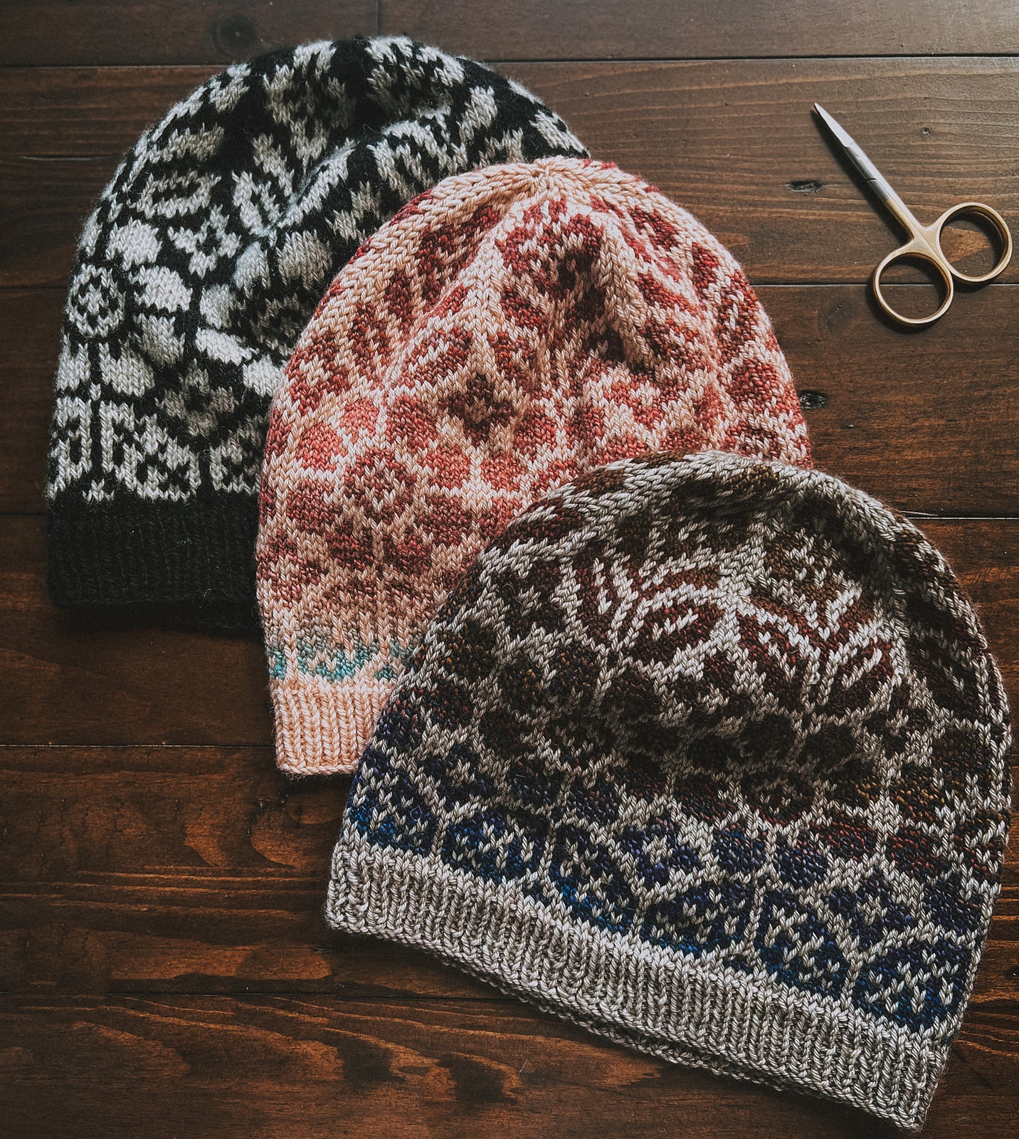 Alpine Bloom Hat: Intro to Colorwork