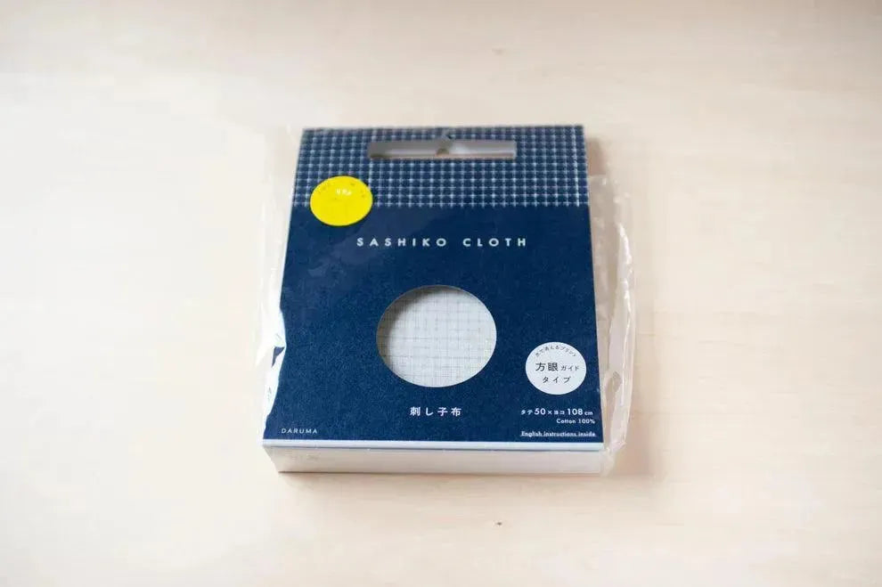 Daruma Sashiko Cloth - Apricot Yarn & Supply