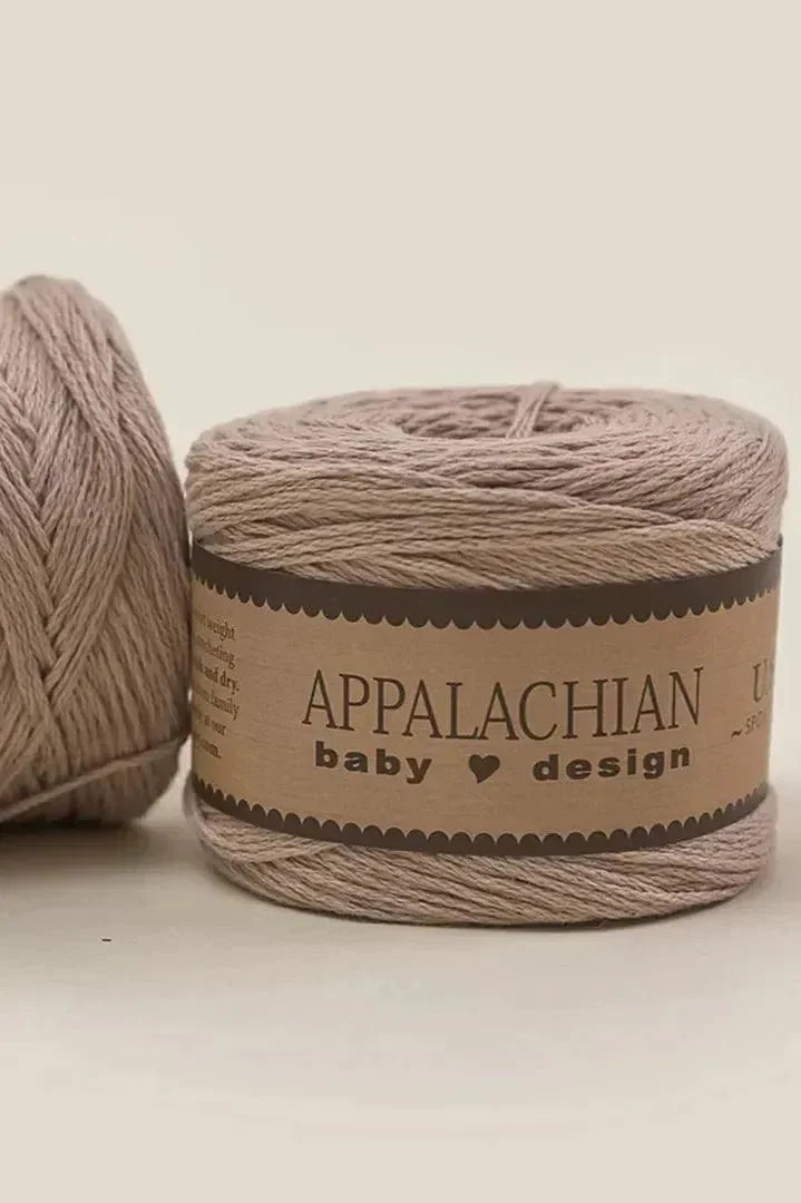 Appalachian Baby Organic Cotton Sport Weight Yarn - Apricot Yarn & Supply