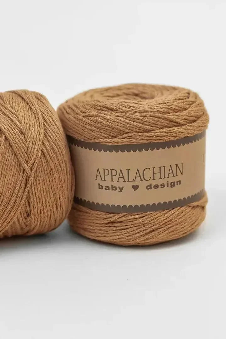 Appalachian Baby Organic Cotton Sport Weight Yarn - Apricot Yarn & Supply