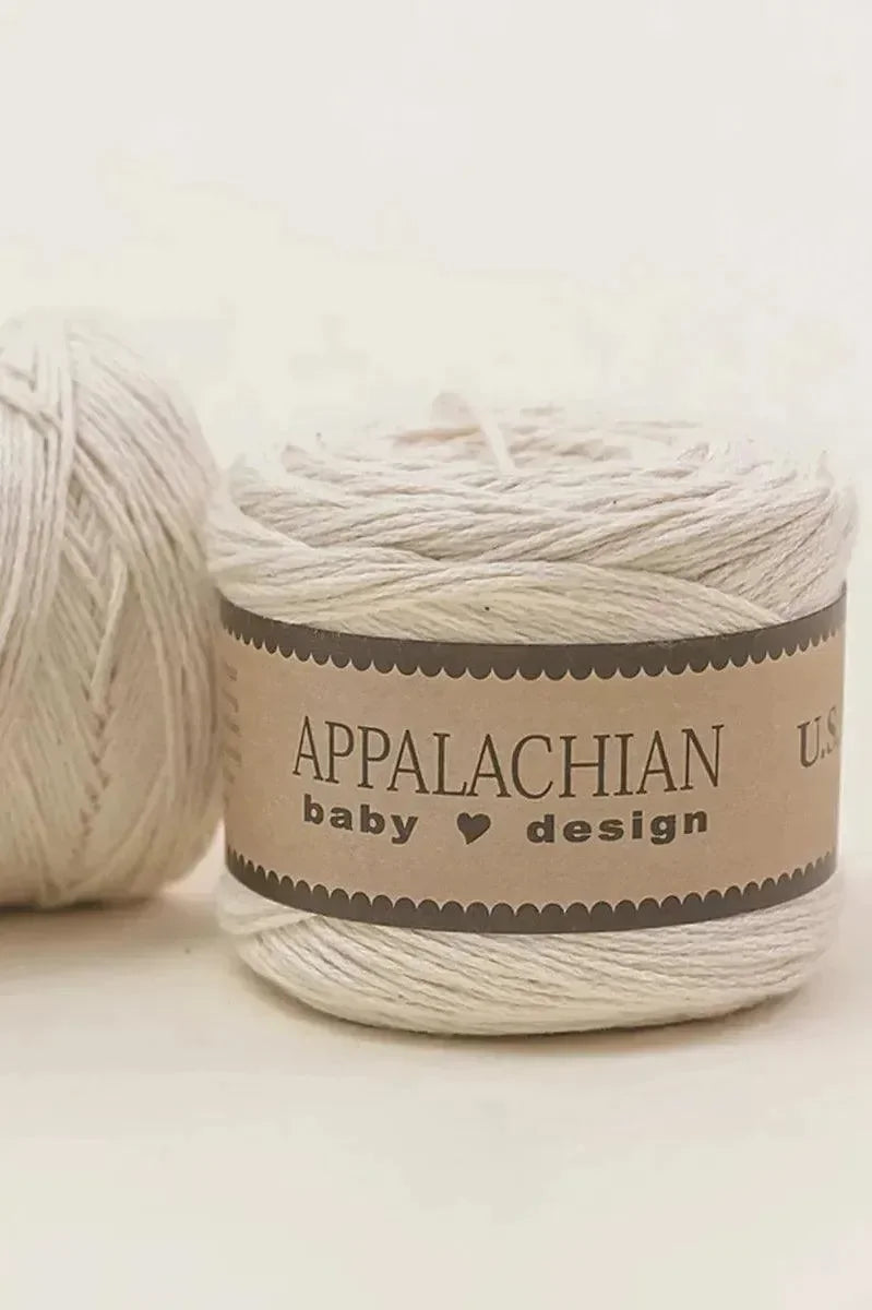 Appalachian Baby Organic Cotton Sport Weight Yarn - Apricot Yarn & Supply