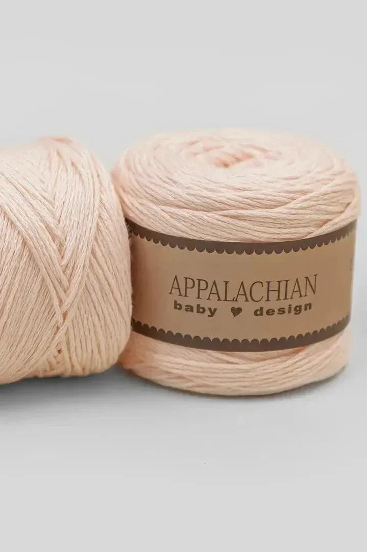 Appalachian Baby Organic Cotton Sport Weight Yarn - Apricot Yarn & Supply