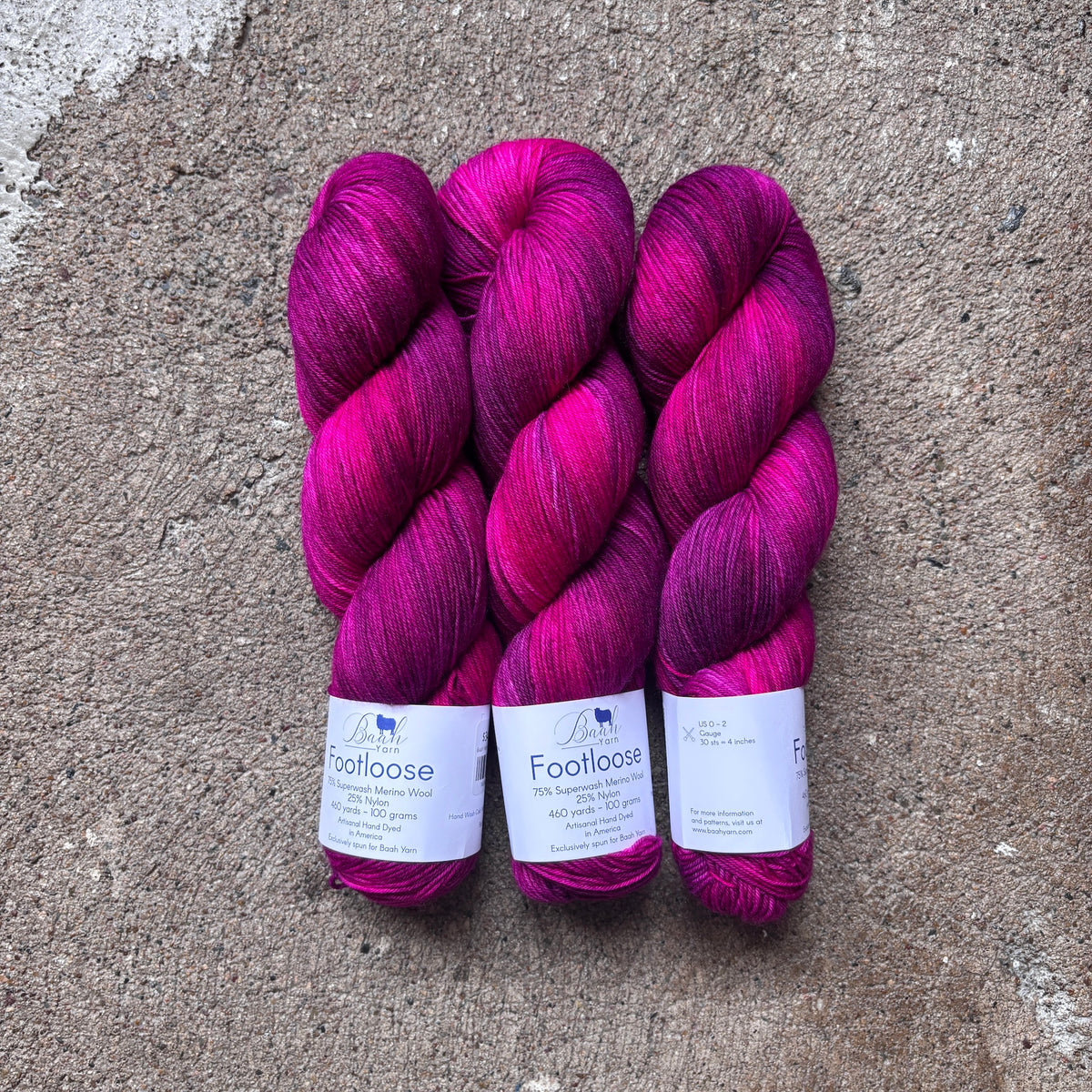 Baah Yarn Footloose