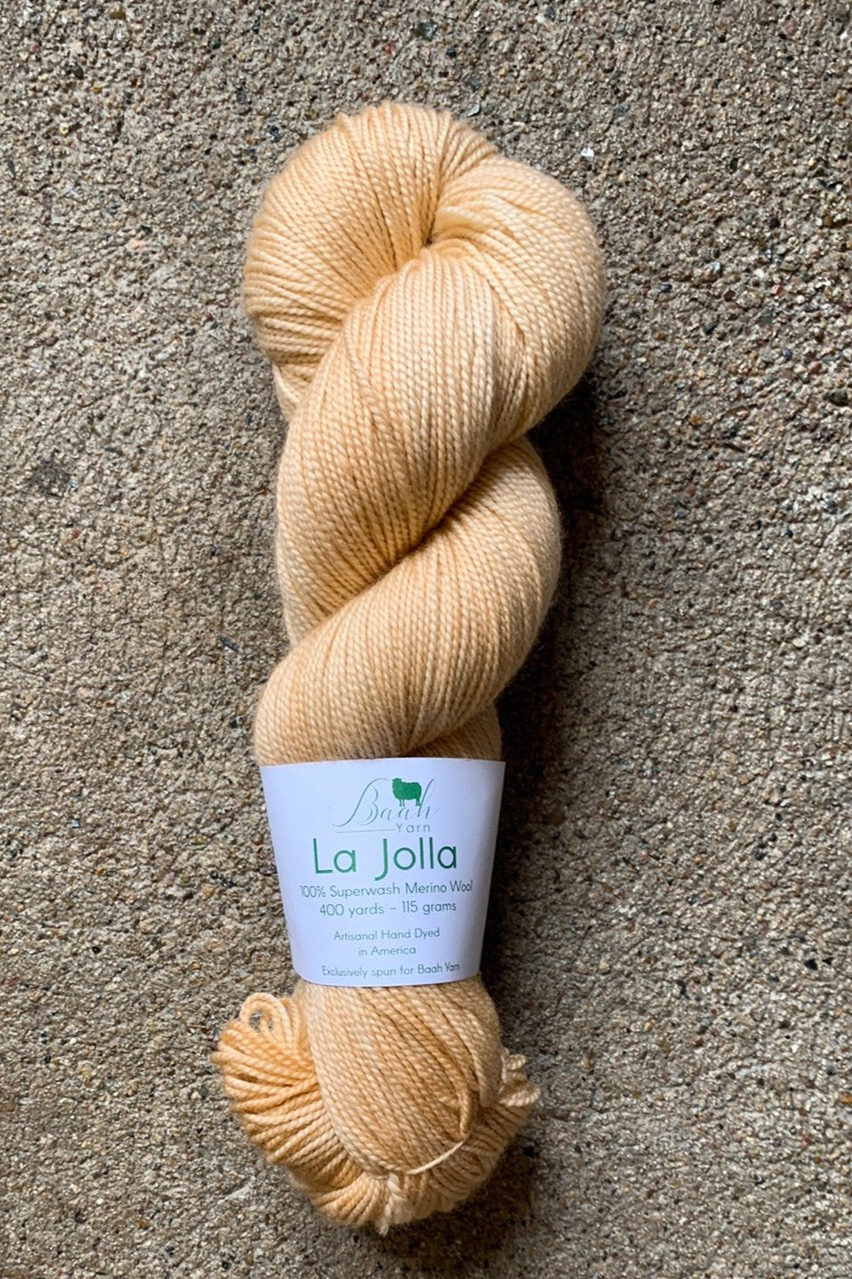 Baah Yarn La Jolla - Apricot Yarn & Supply