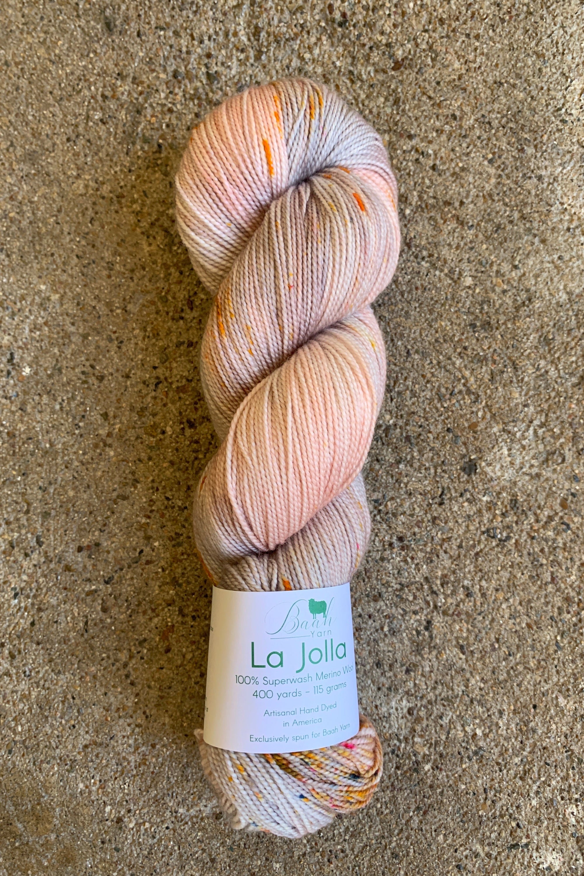 Baah Yarn La Jolla - Apricot Yarn & Supply