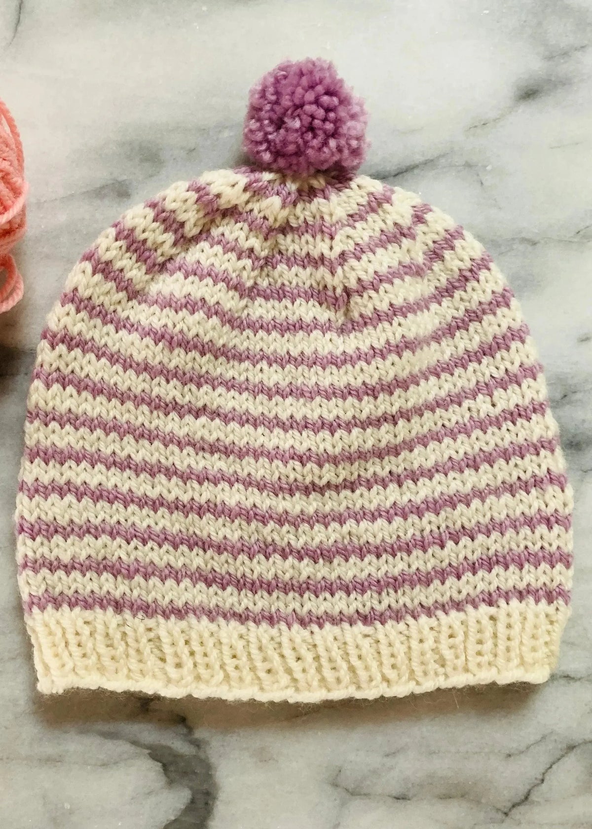 Baby Stripes Hat Pattern - Apricot Yarn & Supply