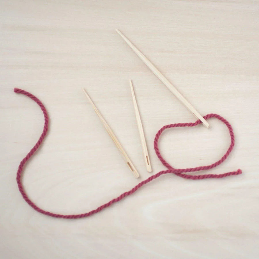 Seeknit Shirotake Bamboo Blunt Needle Set