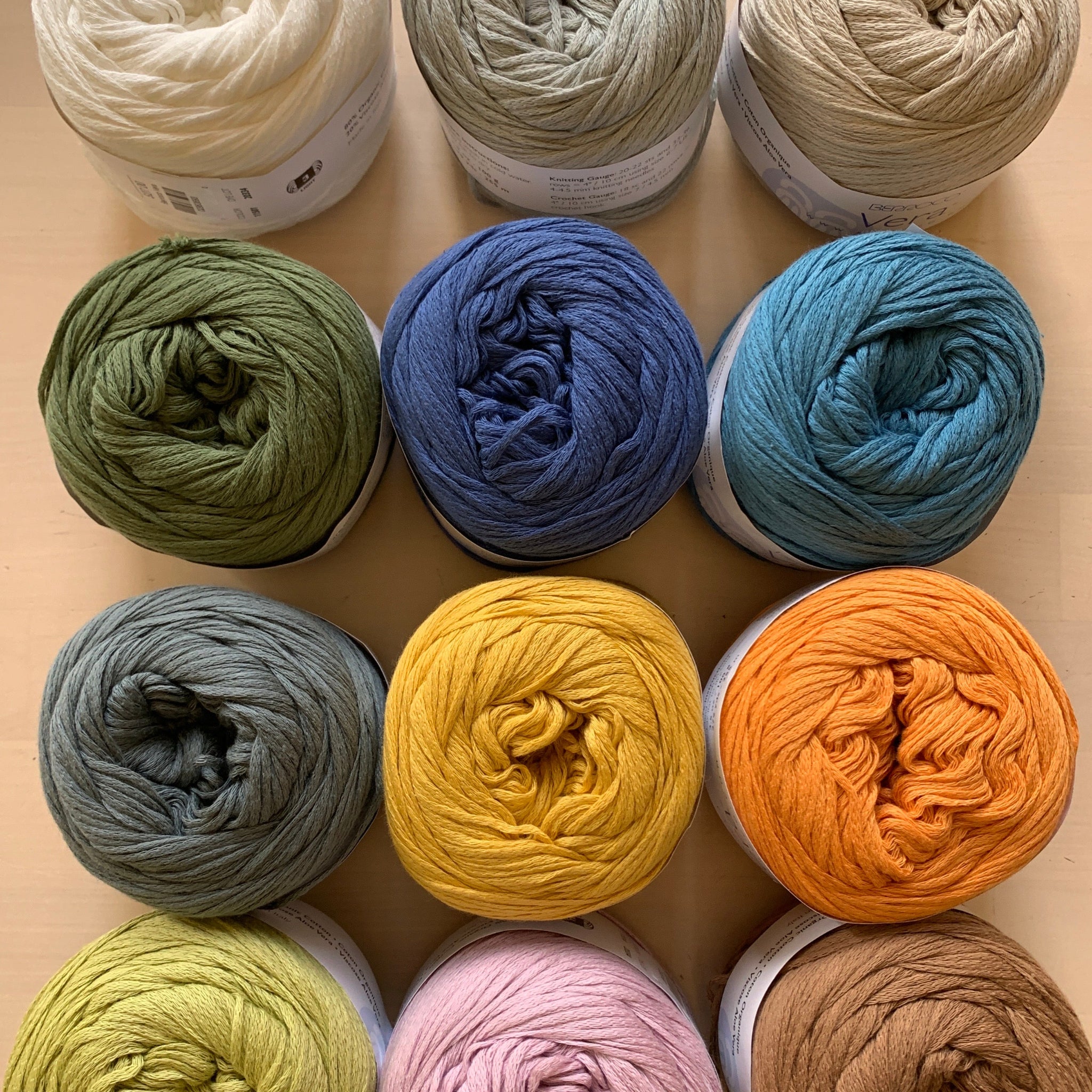24AW マーガレットハウエル　WOOLCOTTON WHIPCORDCORT Cotton Yarn Collection | Soft, Sustainable Fibers | Apricot Yarn