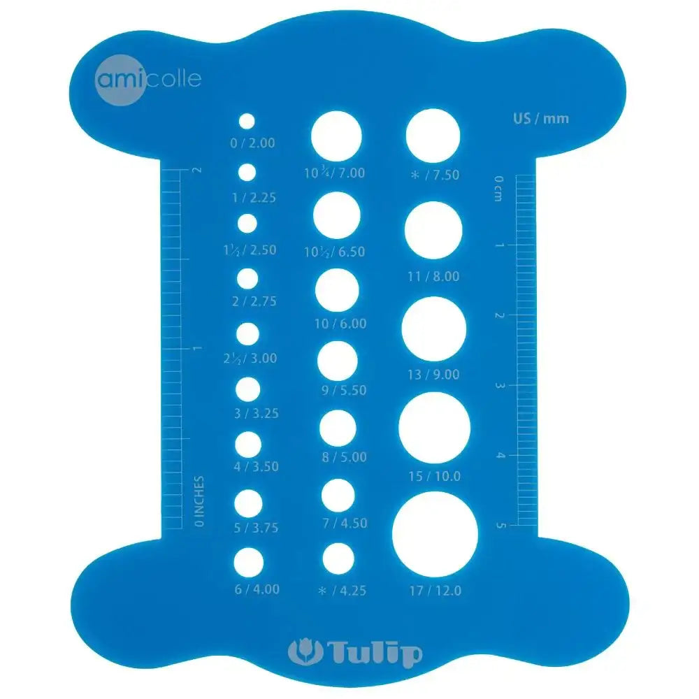 Tulip Knitting Needle Gauge