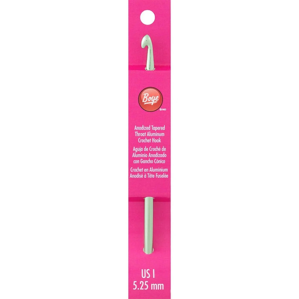 Boye Aluminium Crochet Hooks